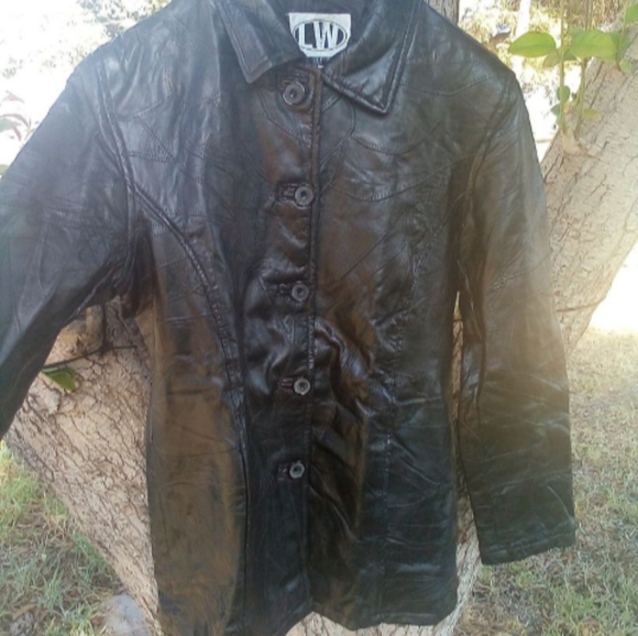 Leather Works Men's Leather Jacket Size XL - Picture 8 of 8